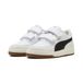 Puma Shuffle Downtown LO OG V PS Baskets pour enfant Blanc/noir/gris vapeur, 45 EU