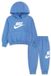 Nike Kids Club Fleece Set Lange Mouwen Blauw 24 maanden Unisex Katoen Sportmode