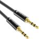 Syncwire 3,5 mm audiokabel nylon gevlochten 1 m jack naar jack kabel voor hoofdtelefoon Apple iPhone iPod iPad, Echo Dot home auto stereo-installaties, smartphones, pc, luidsprekers, MP3-speler enz