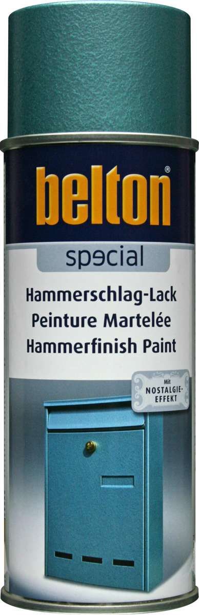 Belton Hamerslag Blauw Spuitbus 400ml