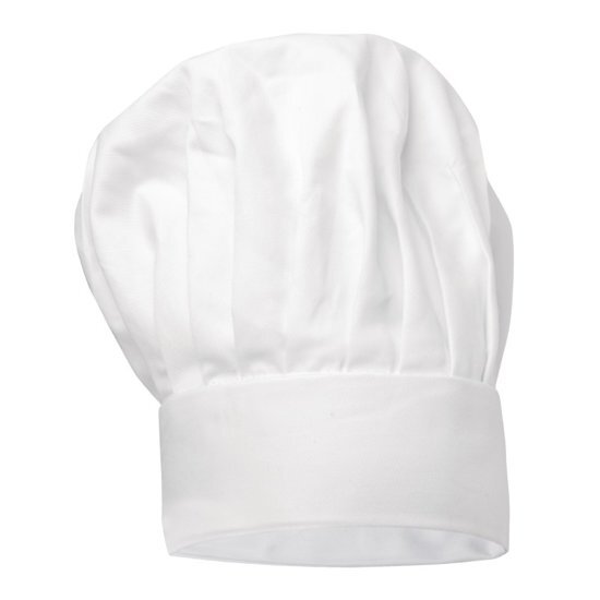 WHITES CHEFS APPAREL Whites koksmuts wit (maat L