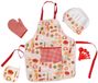 Eurekakids Costume de cuisinier avec accessoires de cuisine pour enfants Multicolore Enfants