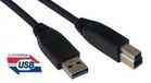 MCL MC923AB-2M/N USB-kabel USB A USB B Zwart