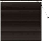 vidaXL Venetiaanse jaloezie donkerbruin 140 x 130 cm 35 mm