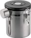 Café Olé CC-250S Récipient pour grains et café moulu - 18/10 acier inoxydable argent