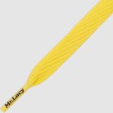 Mr. Lacy Flatties schoenveters - Plat - Geel - 130 cm - 1 paar
