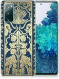 Samsung Galaxy S20 FE TPU Case Beige Flowers