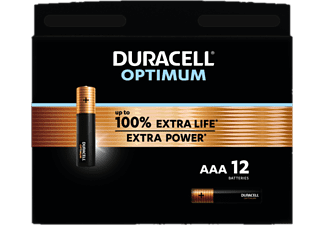 Duracell Aaa-batterijen Alcalines Optimum Pack 12