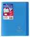Clairefontaine 951402C Pak met 10 Geniete Schriften Koverbook Blauw - 17x22 cm - 96 Pagina's Grote Ruitjes - Wit Papier 90 g - Polypro Omslag