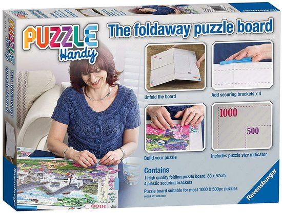 Ravensburger Puzzel Accessoire - Opvouwbaar Puzzelbord - Handig voor Opslag