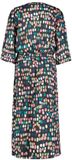 Didi Dames Jurk Harmony Pixelle print Blauw Maat 36