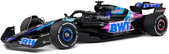Formule 1 Solido Alpine A524 #10 (Ocon) Presentation 2024 - 1:18 - Blauw
