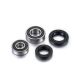 Alliance Vermeil Or Demi jonc femme 4 mm
