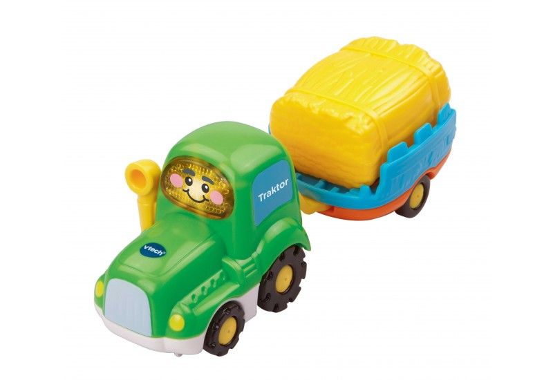 VTech Tut Tut Baby Streaker - Tractor & Trailer - Educatief speelgoed - Jongen