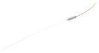 RS PRO Roestvrij staal thermoelement type K, Ø 0,5 mm x 250 mm → +1100 °C