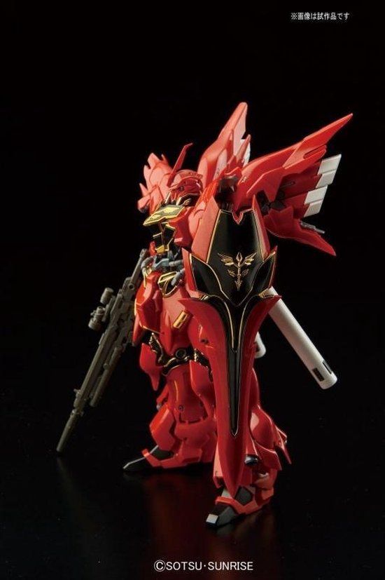 Bandai Namco Gunpla RG Mobile Suit Gundam Unicorn MSN06S Sinanju 1/144 Model Kit