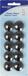 Westcott magneten - Ø 25x11,8mm - zwart - 10 stuks - AC-E10809