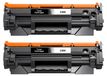 HP Toner 139X (avec puce) pour HP Laserjet Pro MFP 3102fdw, 2 pièces noir