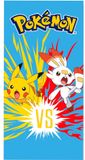 New Pokémon handdoek - strandlaken - microfiber - sneldrogend - Pikachu - 140x70cm
