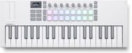 Novation Launchkey Mini 37 MK4 - MIDI Keyboard Controller - 37 Mini-Toetsen - Wit