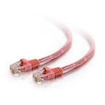 C2G Cat5e Snagless Patch Cable Pink 0.5m