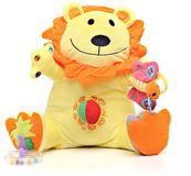 Giros Busy Lion Jouet d'activité Orange pour Enfants