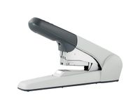 Leitz Heavy Duty Nietmachine, Capaciteit Tot 60 Vel, Ergonomische Metalen Behuizing, Zilver, Inclusief Nietjes, Flat Clinch 55520084