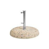 Hay - Parasol pied TERRAZZA - Beige - Fer, galvanisé