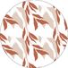 Bonateks, Ronde digitaal bedrukte muismat, antislip onderkant, voor kantoor en thuis, diameter: 22 cm