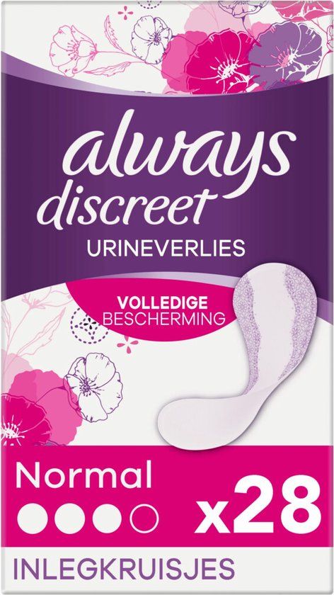 Always onopvallende incontinentieluiervoering - Mini - 28 stuks