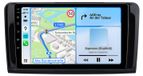 Android autoradio 9 pouces 6+128Go pour Mercedes-Benz Classe ML/GL (W164, X164) 2005-2012 avec CarPlay sans fil, Android Auto, 4G, WiFi, GPS, 8 cœurs, RDS, DSP, DAB+