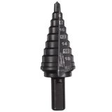 Milwaukee Cobalt trappenboor 4 tot 20 mm, 2 mm treden