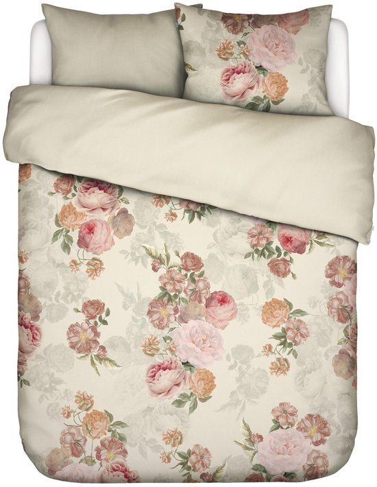 Essenza Orianna Dekbedovertrek Vanille - Lits-Jumeaux - 240x200/220 cm