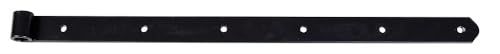 Alberts 835934 heng | zwart | rol Ø16 mm | 600 x 35 mm | set van 6