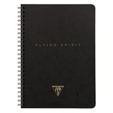Clairefontaine Flying Spirit notitieboek, A5, gelinieerd, spiraalgebonden, kartonnen omslag