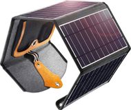 Choetech Chargeur Solaire 4 Panneaux 22W USB Gris IP66