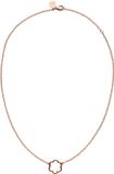 PURELEI Halsketting Bloom Roségoud 45 cm