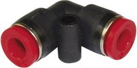 Norgren Raccord coudé C00401200 Tube-Ø: 12 mm 1 pièce(s) Plastique Transparent