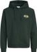 JACK&JONES JJAERO SWEAT ZIP HOOD Homme L Scarab Polyester/Coton