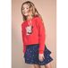 NONO sweater met print - rood