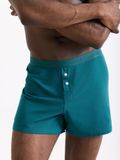 Erlich Textil Boxer 'Casual Cotton' petrol