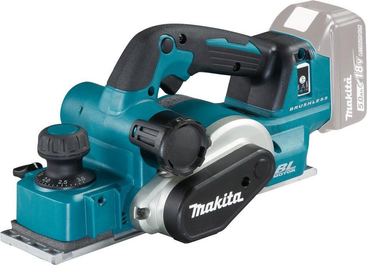 Makita DKP181Z Accu-schaafmachine - Body - 18V - 8.2cm Schaafbreedte - Zonder Accu's en Lader