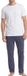 Mey Heren pyjama Basic donkerblauw / wit