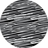 Bonateks Ronde digitaal bedrukte muismat, antislip onderkant, voor kantoor en thuis, diameter: 22 cm