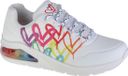 Skechers Uno 2 - Floating Love 155521-WHT Dames Sneakers Wit