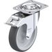 Blickle LE-PATH 125G-FI Zwenkwiel met rem Wieldiameter: 125 mm Draagvermogen (max.): 150 kg 1 stuk(s)