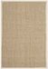 SAFAVIEH Natuurvezeltapijt voor woonkamer, eetkamer, slaapkamer - natuurlijke vezelcollectie, korte pool, natuurlijk en bruin, 79 x 152 cm