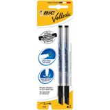 BIC Velleda wit board marker (2 stuks) – parent Blister 2 zwart