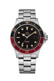 Glycine GL0387 - Combat Sub 42 Heren Polshorloge Automatisch Staal Zwart 42mm