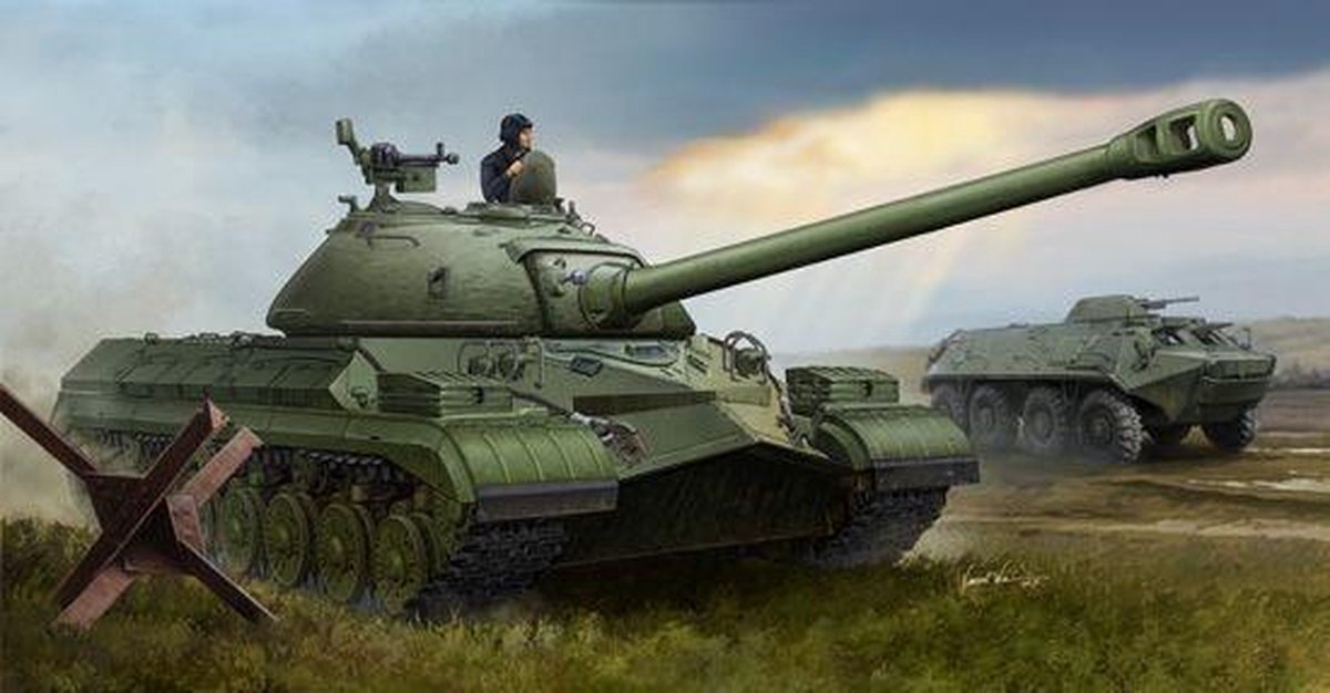 Trumpeter 05545 - modelbouwset van __iet T-10 Heavy Tank